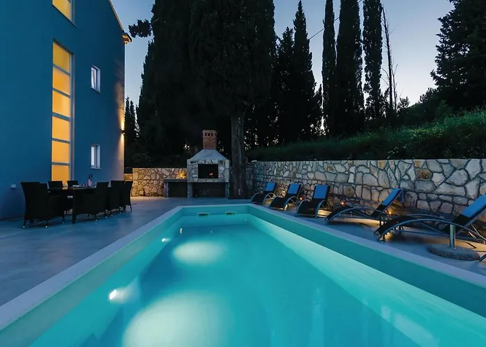 빌라 Stone Bliss With Private Pool, Near Dubrovnik *